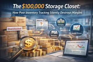 The $100,000 Storage Closet: How Poor Inventory Tracking Silently Destroys Margins