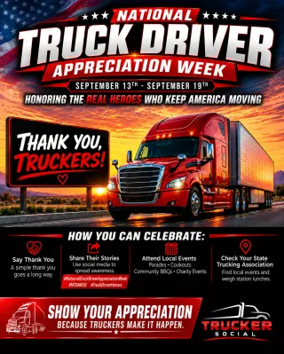 National Truck Driver Appreciation Week: What to Look for in 2026