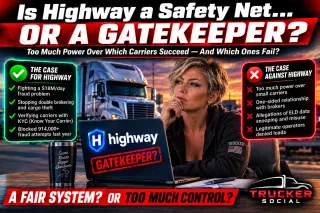 Is Highway Building a System That Has Too Much Say in if a Carrier Succeeds or Fails