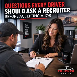 Questions Every Driver Should Ask a Recruiter Before Accepting a Job