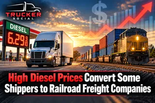 High Diesel Prices Convert Some Shippers to Railroad Freight Companies