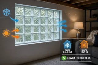 Can Glass Block Windows Reduce Energy Costs in Central Ohio?