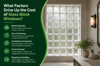 What Factors Drive Up the Cost of Glass Block Windows?