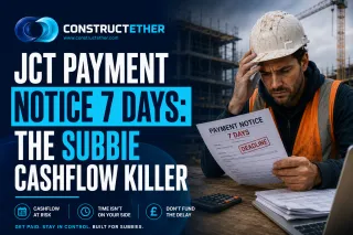 JCT Payment Notice 7 Days: The Subbie Cashflow Killer