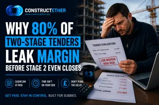 Two-Stage Tender Margin Leakage: Where £540k Goes