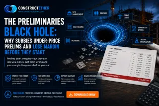 Subcontractor Preliminaries: The Tender Margin Killer