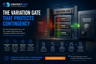 The Variation Gate That Protects Contingency