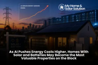 As AI Pushes Energy Costs Higher, Homes With Solar and Batteries May Become the Most Valuable Properties on the Block
