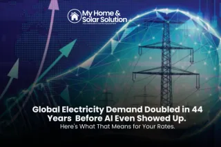 Global Electricity Demand Doubled in 44 Years — Before AI Even Showed Up. Here's What That Means for Your Rates.