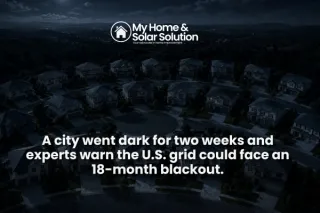 A city went dark for two weeks and experts warn the U.S. grid could face an 18-month blackout