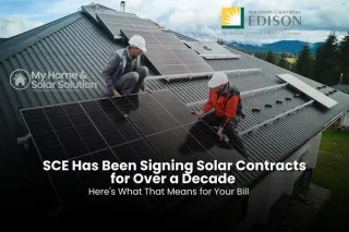 SCE Has Been Signing Solar Contracts for Over a Decade — Here's What That Means for Your Bill