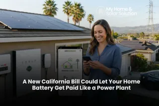 A New California Bill Could Let Your Home Battery Get Paid Like a Power Plant