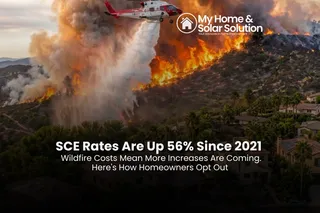 SCE Rates Are Up 56% Since 2021 Wildfire Costs Mean More Increases Are Coming. Here's How Homeowners Opt Out