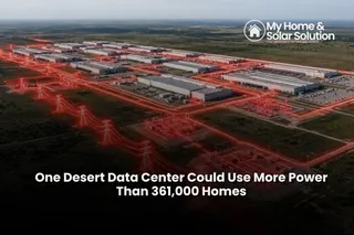 One Desert Data Center Could Use More Power Than 361,000 Homes