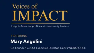 Voices of Impact: So Much More Than a Paycheck