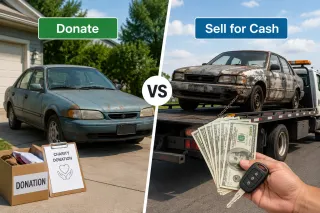 Is It Better to Donate or Sell Your Junk Car for Cash?