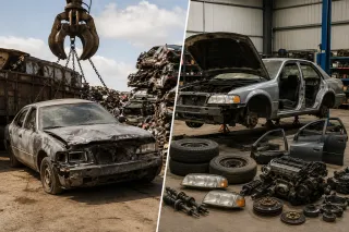 Should You Scrap or Part Out Your Junk Car?