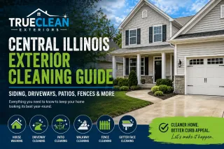 Central Illinois Exterior Cleaning Guide | Siding, Driveways, Patios & More