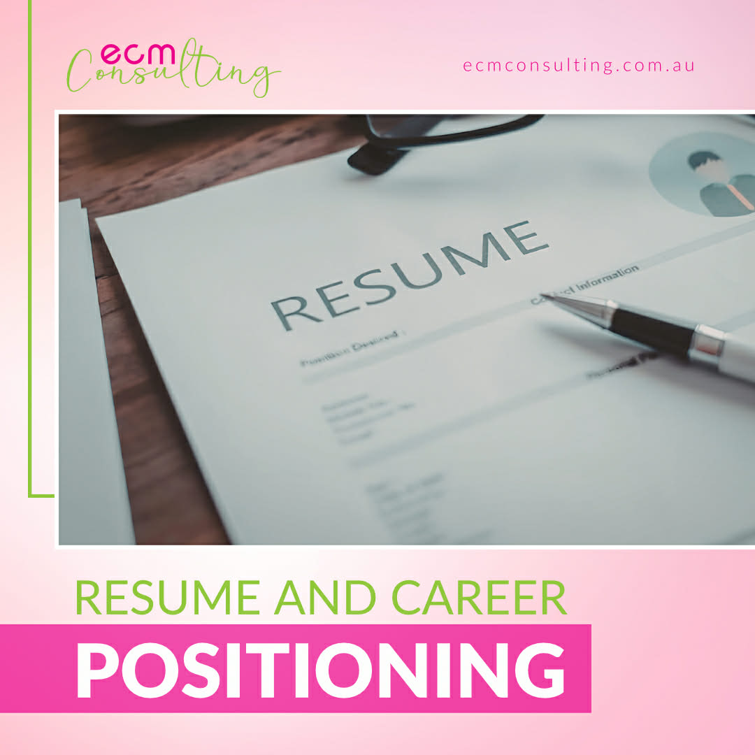 Resume and Career Positioning: Why a Good Resume isn't Enough Anymore