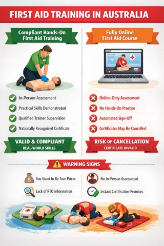 Online First Aid Courses in Australia: What You Must Check Before Enrolling