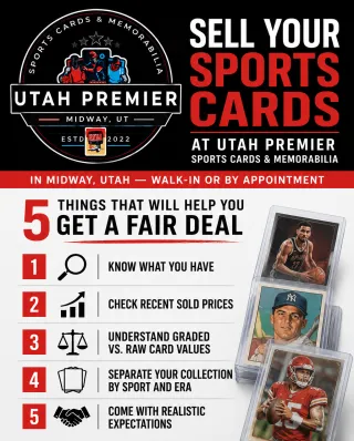 How to Sell Sports Cards in Utah | Utah Premier Sports Cards Midway