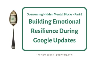 #74 - Overcoming Hidden Mental Blocks Series - Building Emotional Resilience During Google Updates