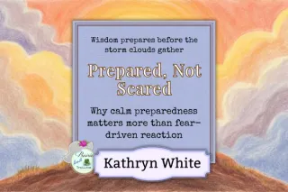Prepared, Not Panicked: How Wisdom Prepares Before the Storm Clouds Gather