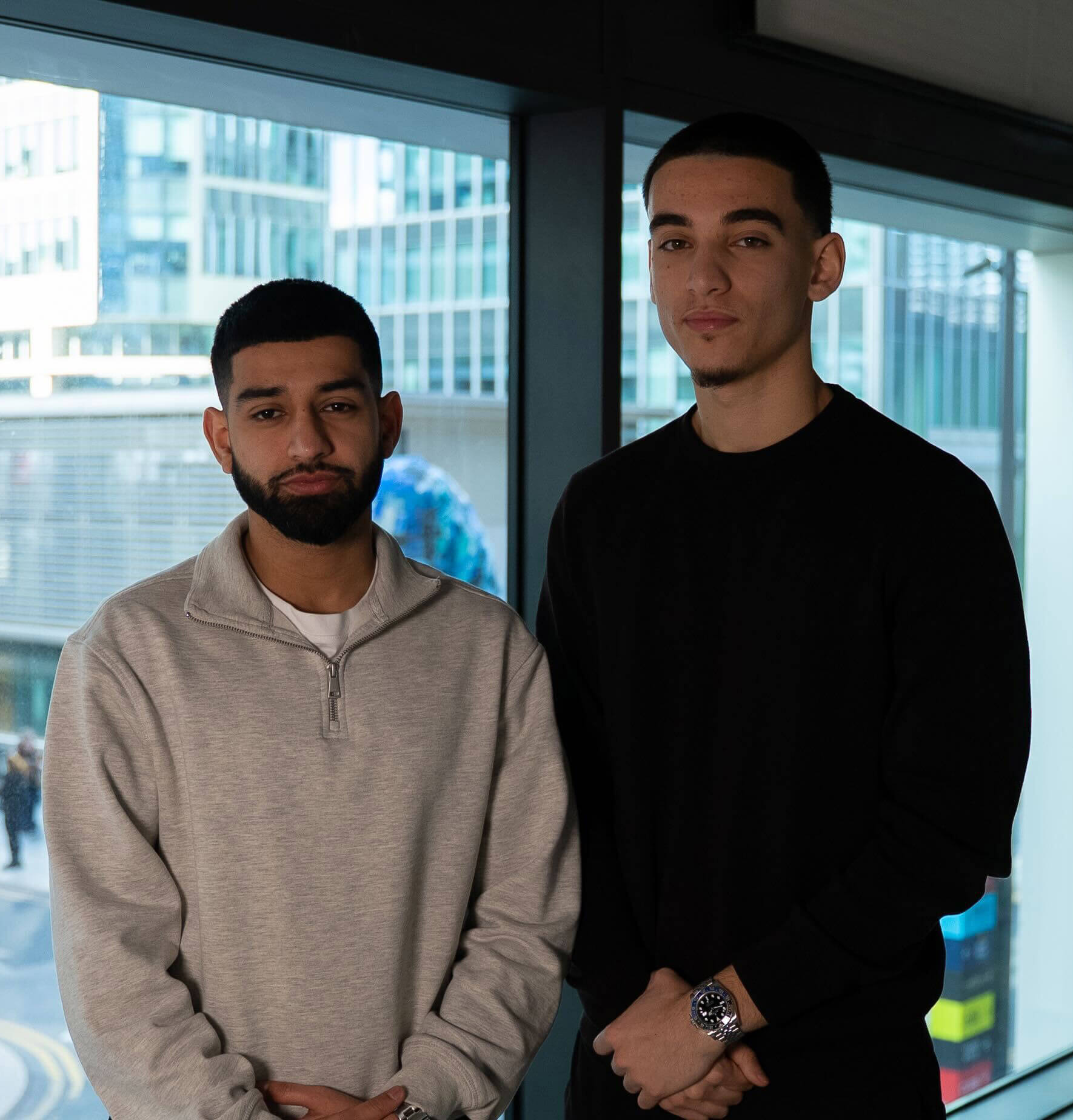Ubaid and Adam, founders of Tijarah Group