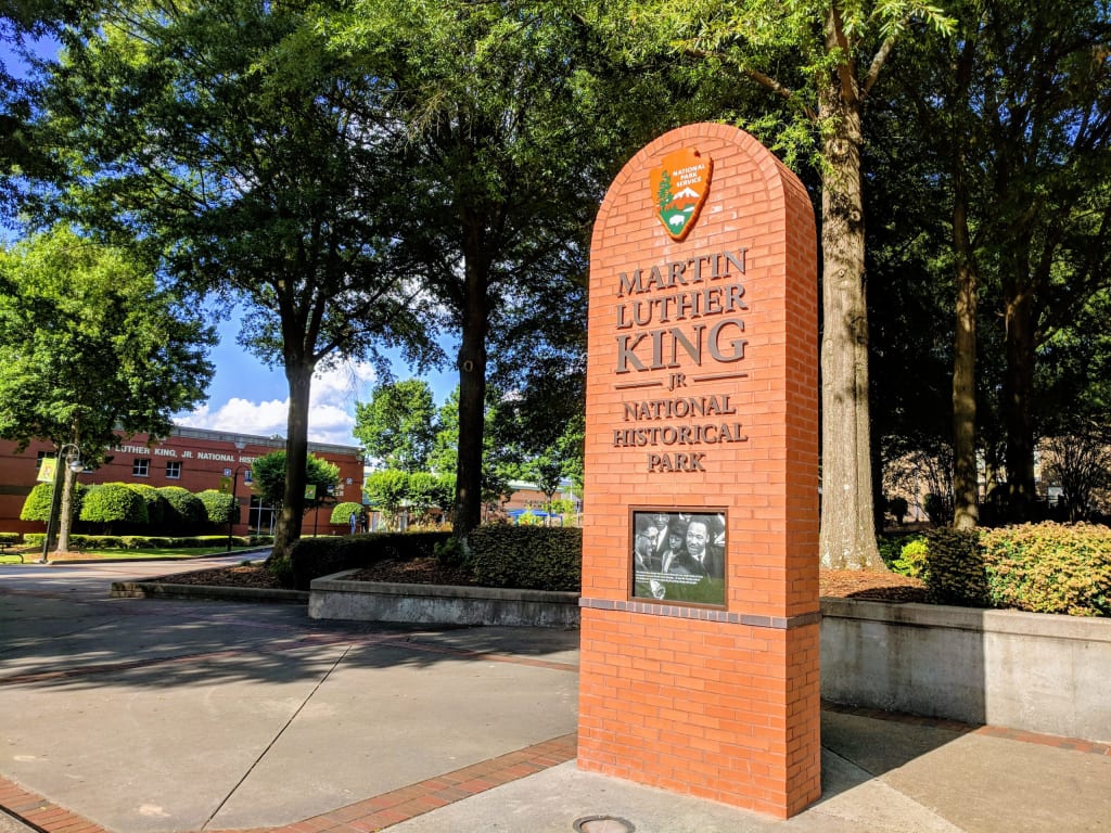 Martin Luther King Jr. National Historical Park in Atlanta, Georgia: A Powerful Journey Through History at 450 Auburn Ave NE, Atlanta, GA ✊🏽🏛️🚗