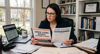 Sober Living Riches Is Advertising “NARR-Approved” Documents. That Claim Is Incorrect.