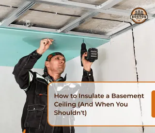 How to Insulate a Basement Ceiling (And When You Shouldn't)