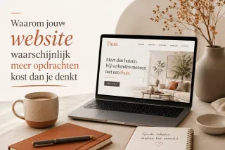 Waarom jouw website waarschijnlijk meer opdrachten kost dan je denkt