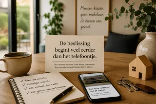 Wat maakt dat een verkoper contact opneemt?