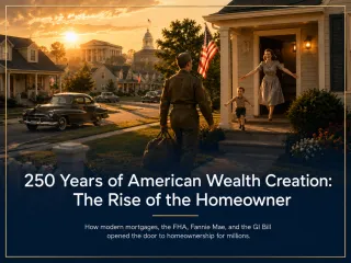 250 Years of American Wealth Creation: The Rise of the Homeowner