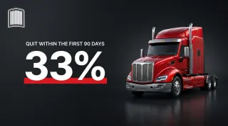 How to Improve Truck Driver 90-Day Retention (Before the Turnover Compounds)