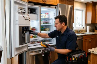 How to Check LG Refrigerator Ice Maker Error Codes (2026)