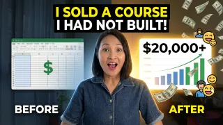 How to Sell a Course Before Building It: The $500K "Sell First" Framework #148
