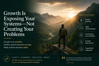 Growth Is Exposing Your Systems—Not Creating Your Problems
