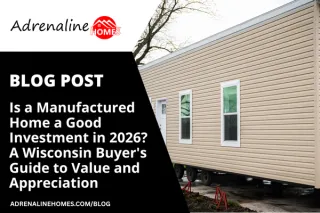 Is a Manufactured Home a Good Investment in 2026? A Wisconsin Buyer's Guide to Value and Appreciation