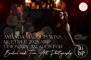 Amanda Marquis Wins Multiple 2025 AIBP Visionary Awards for Boudoir and Fine Art Photography