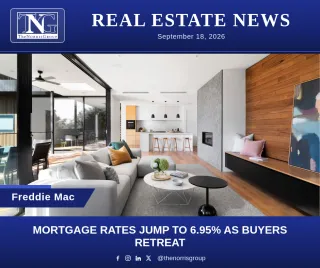 Mortgage Rates Jump To 6.95% As Buyers Retreat