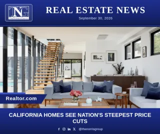 California Homes See Nation's Steepest Price Cuts