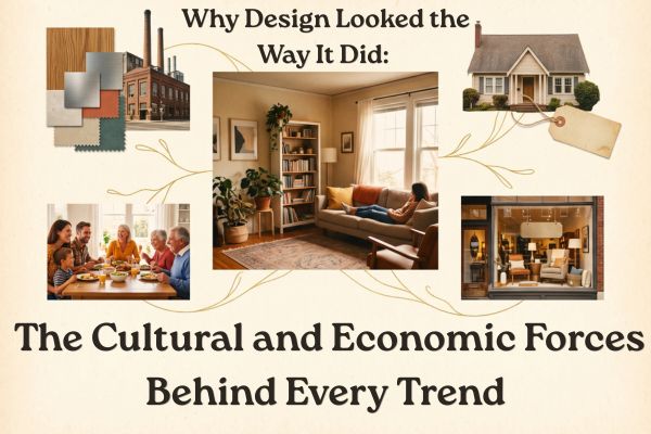 Why Design Looked the Way It Did: The Cultural and Economic Forces Behind Every Trend
