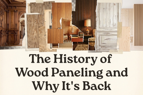 The History of Wood Paneling and Why It's Back