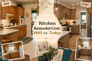 Kitchen Remodel Cost: 1995 vs. Today, Same 200 Square Feet.
