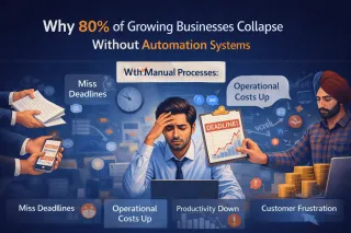 Why 80% of Growing Businesses Collapse Without Automation Systems