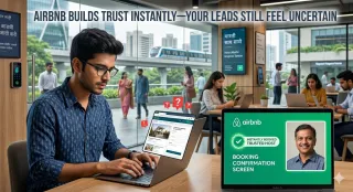 Airbnb Builds Trust Instantly—Your Leads Still Feel Uncertain