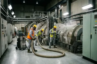 Industrial Cleaning for Power & Utilities Infrastructure in Manchester
