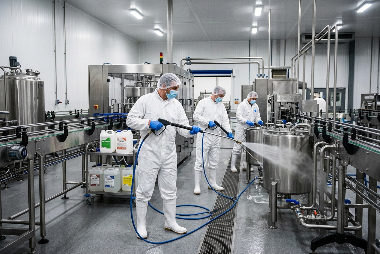 Industrial Cleaning for the Food & Beverage Sector in Greater Manchester