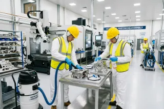 Industrial Cleaning for Aerospace & Advanced Manufacturing in Manchester